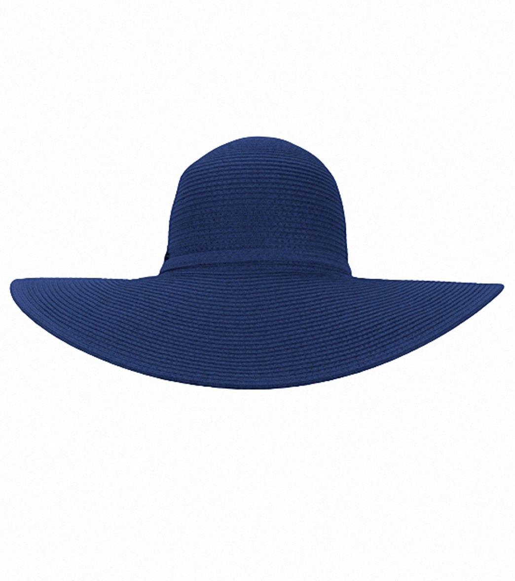 Sun N Sand Shoreline Hues Large Brim Straw Hat