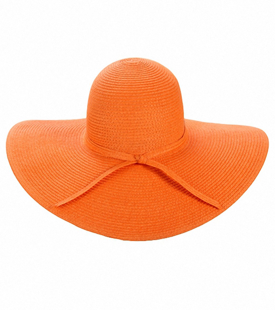 Sun N Sand Shoreline Hues Large Brim Straw Hat