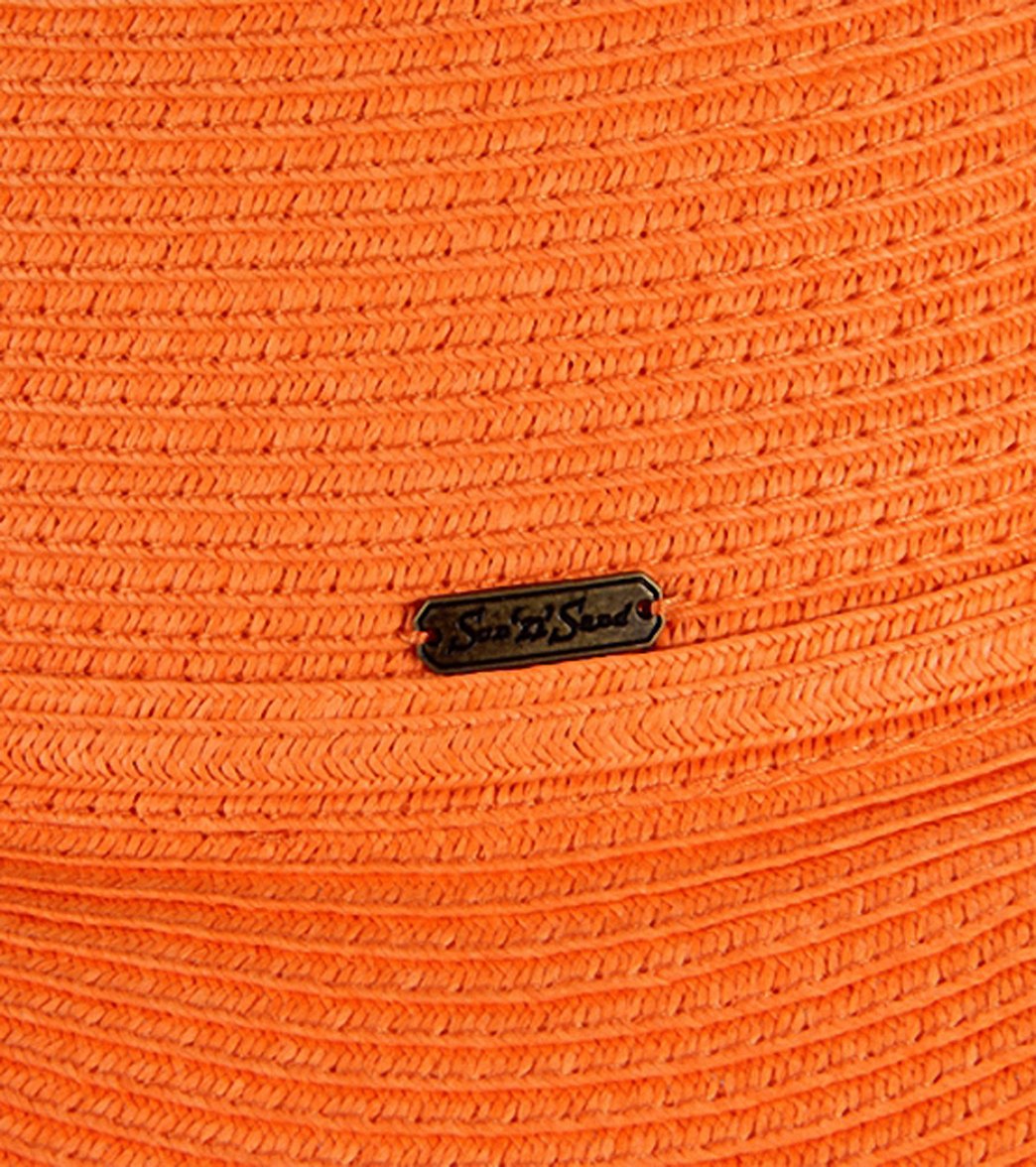 Sun N Sand Shoreline Hues Large Brim Straw Hat