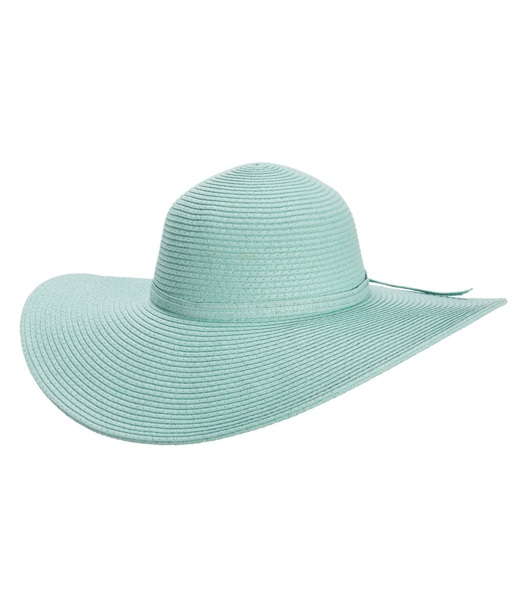 Sun N Sand Shoreline Hues Large Brim Straw Hat