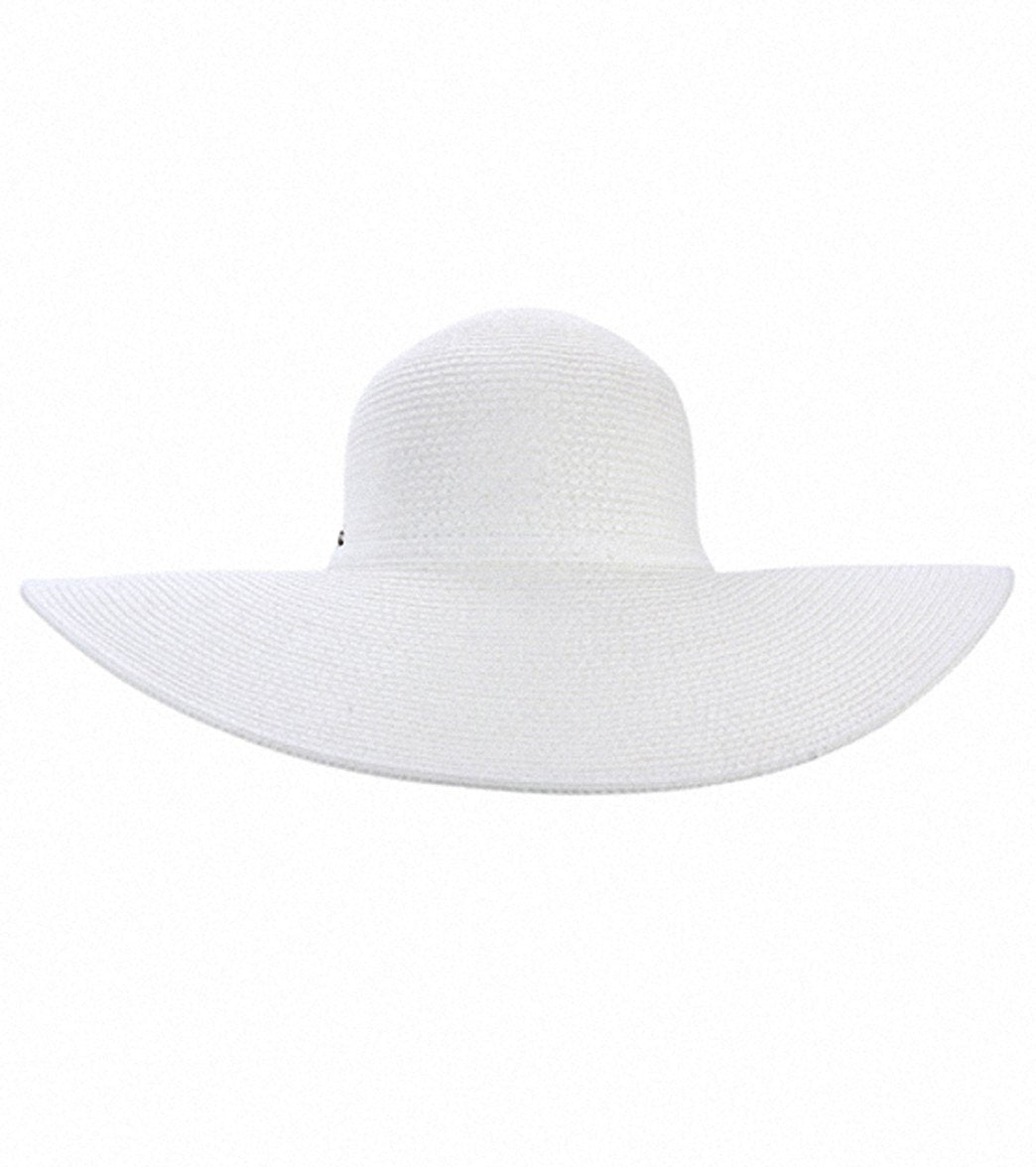 Sun N Sand Shoreline Hues Large Brim Straw Hat