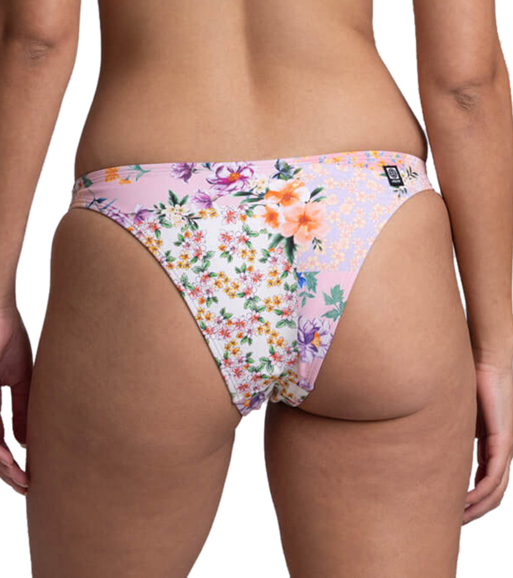 JOLYN  Women's Kelia Cottage Patch French Cut Bikini Bottom