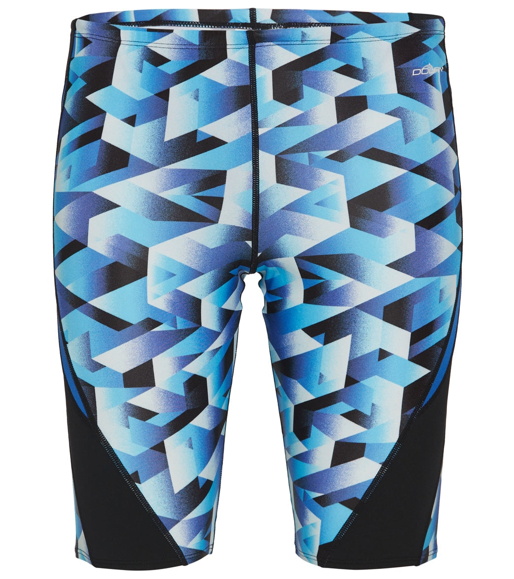 Dolfin Men's Reliance Molten Print Spliced Jammer Swimsuit