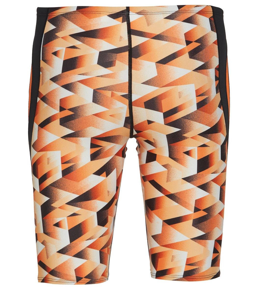 Dolfin Men's Reliance Molten Print Spliced Jammer Swimsuit