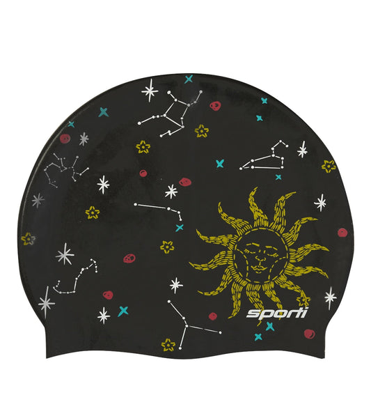 Sporti Celestial Silicone Swim Cap