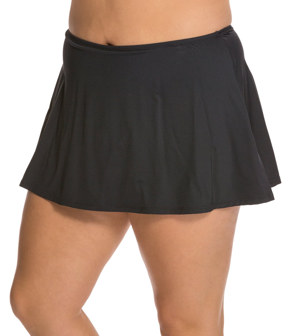 Beach House Plus Size Solid Charlotte Swim Skirt