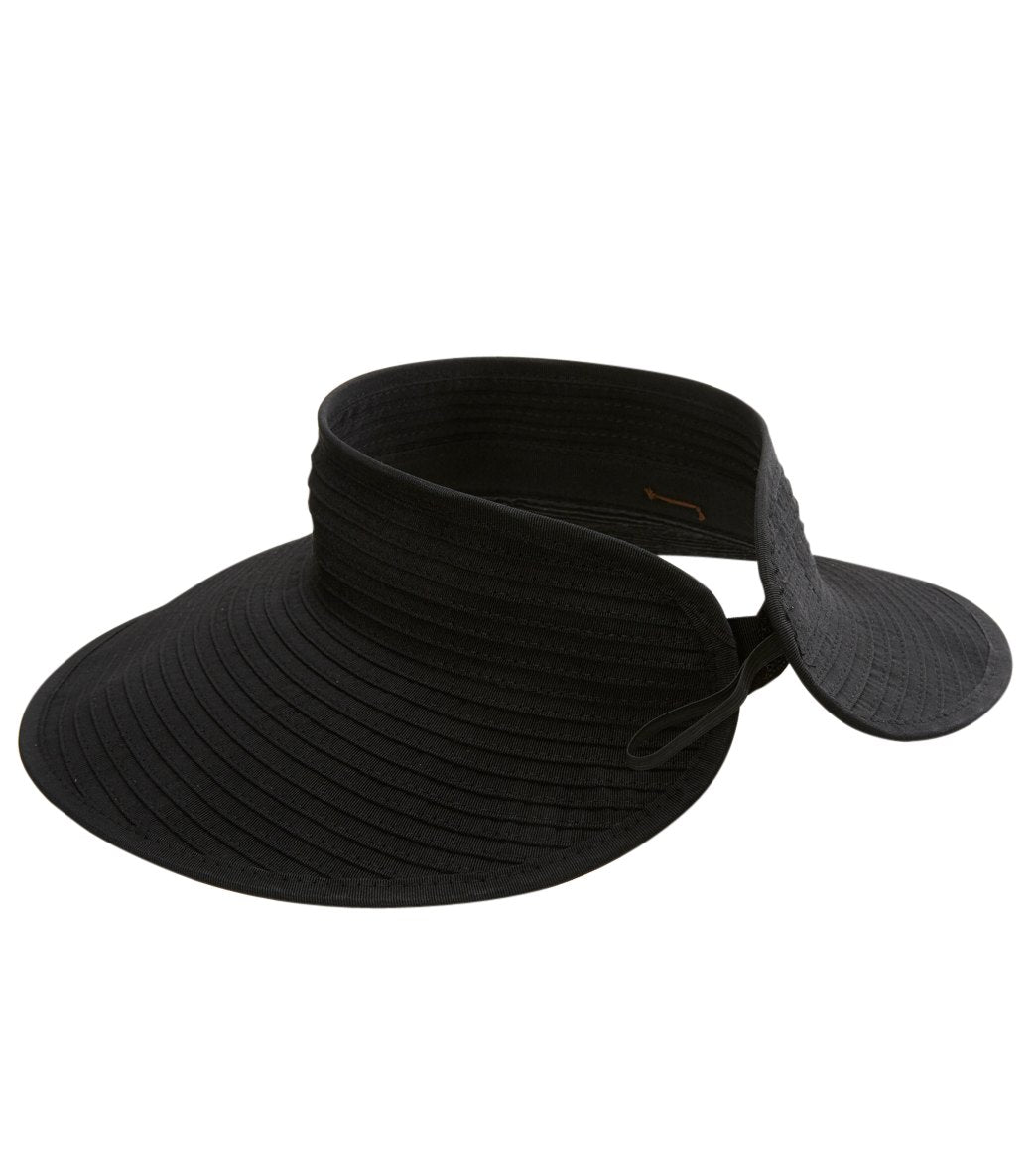 Sun N Sand Sewn Ribbon Roll Up Hat