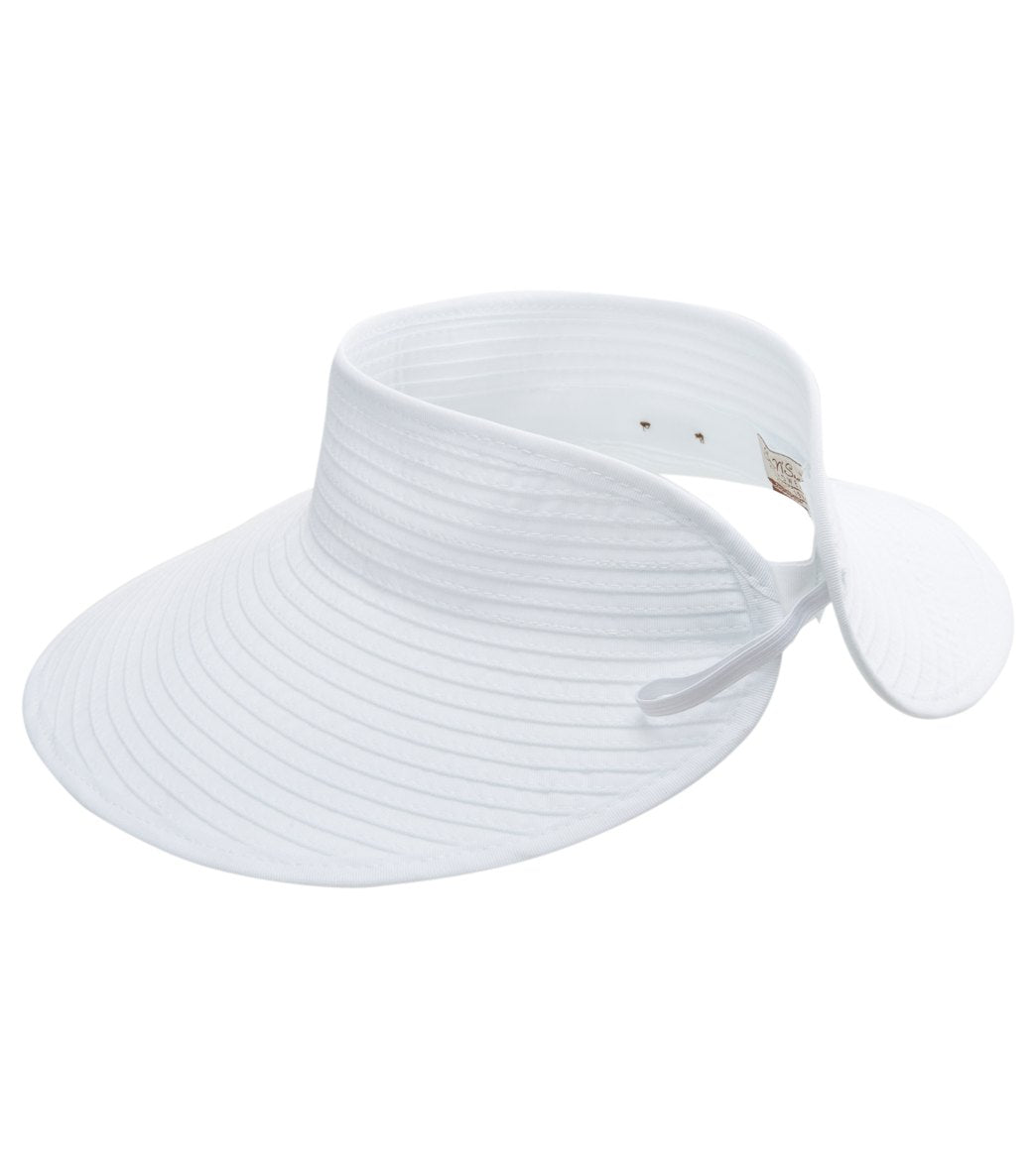 Sun N Sand Sewn Ribbon Roll Up Hat