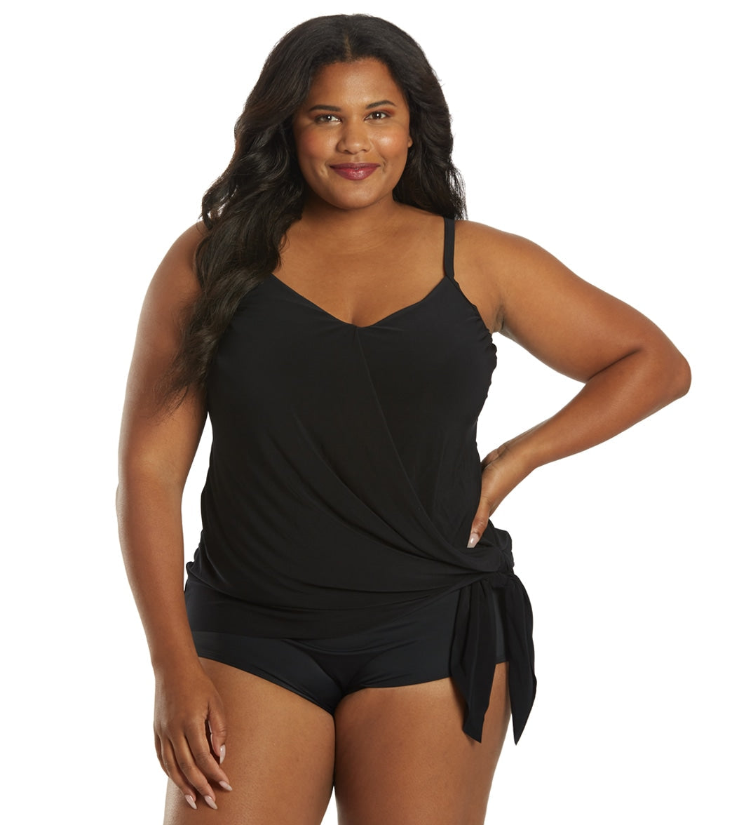 Magicsuit by Miraclesuit Plus Size Alex Tankini Top