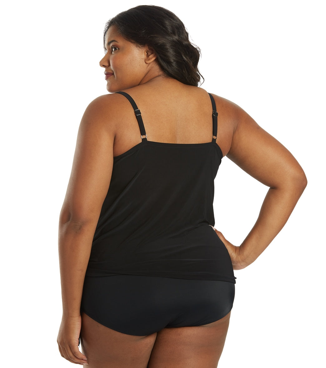 Magicsuit by Miraclesuit Plus Size Alex Tankini Top