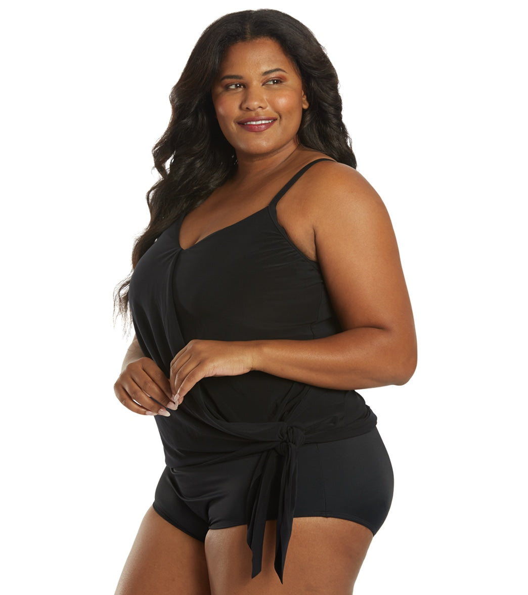 Magicsuit by Miraclesuit Plus Size Alex Tankini Top