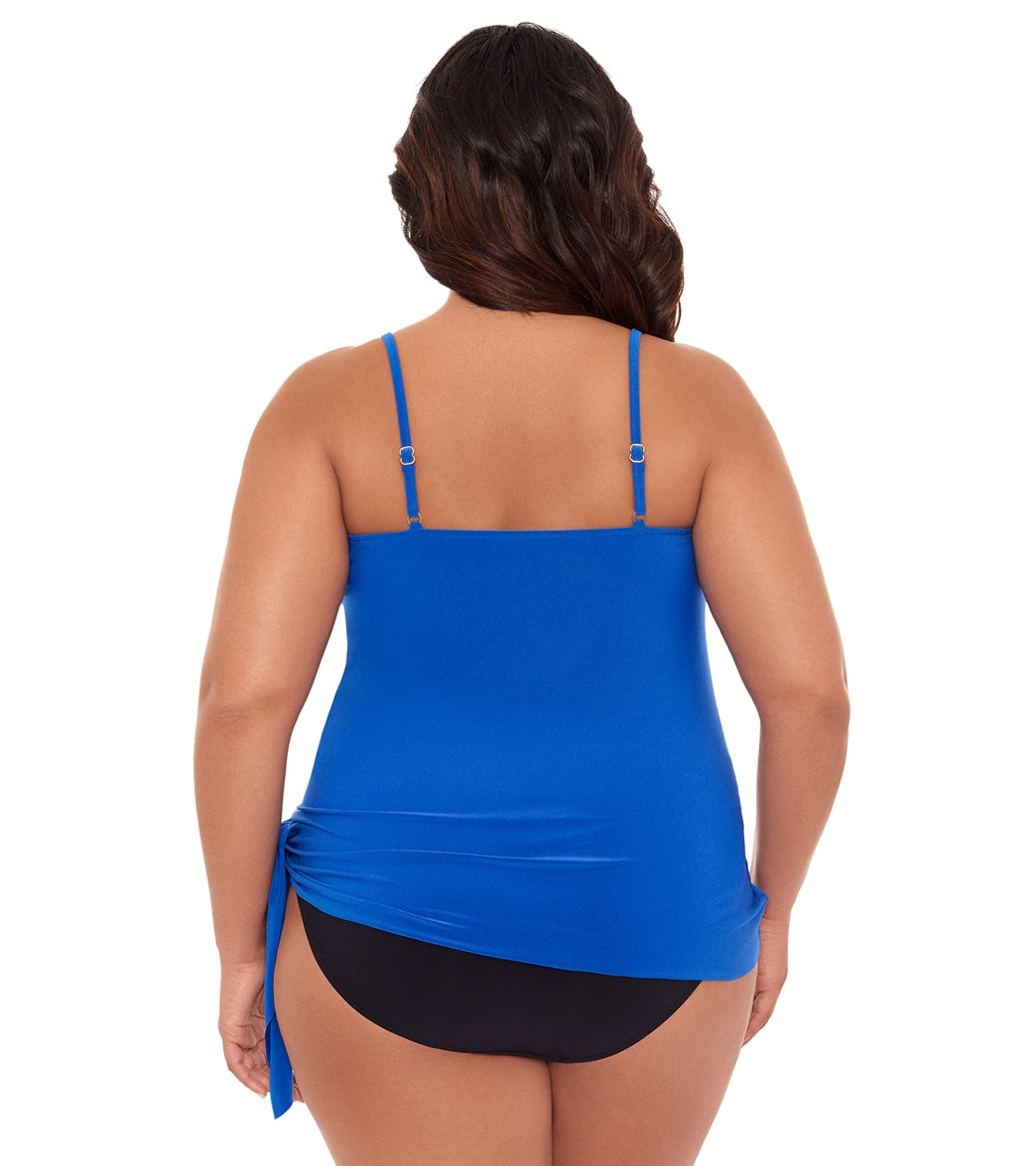 Magicsuit by Miraclesuit Plus Size Alex Tankini Top