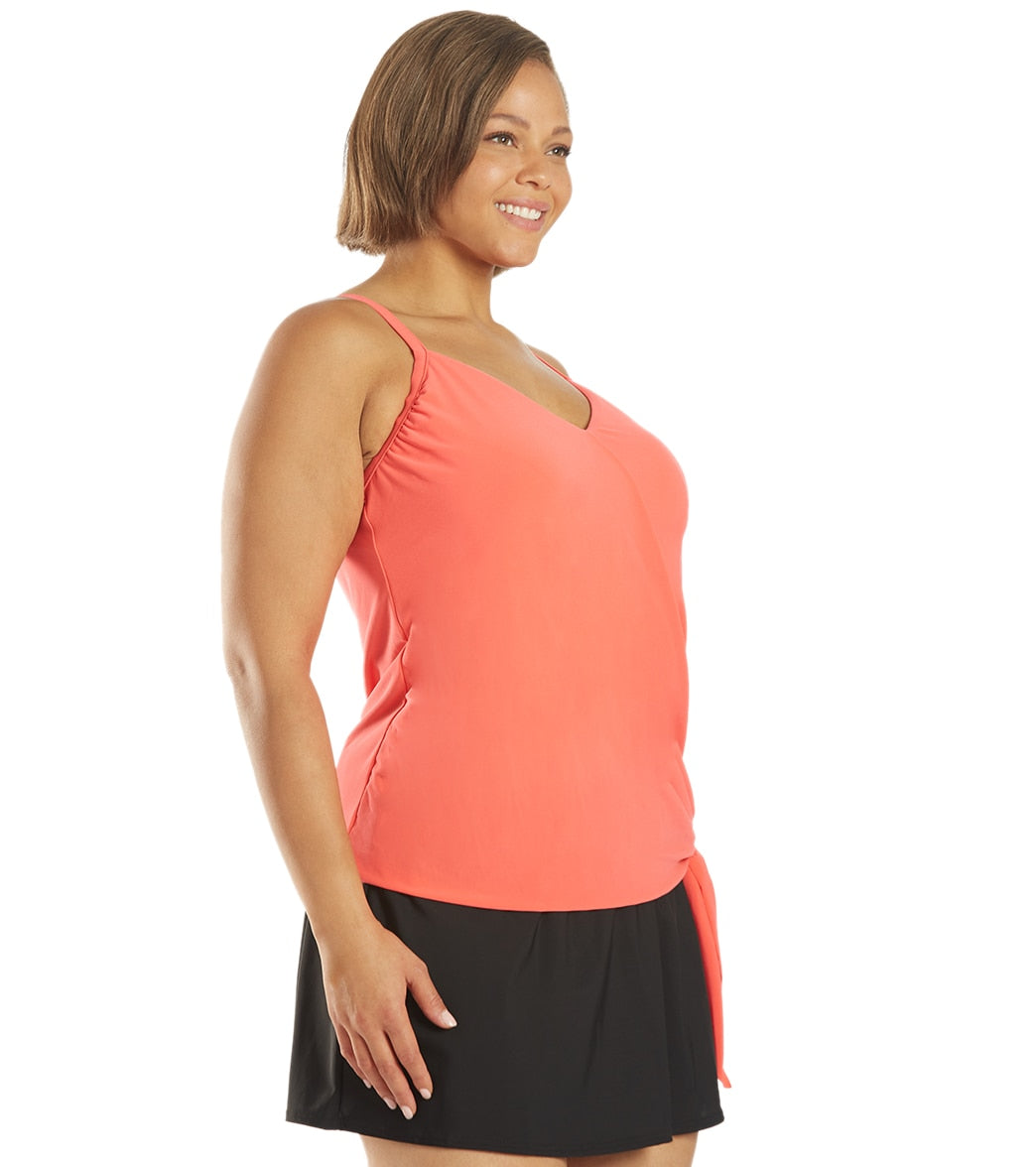 Magicsuit by Miraclesuit Plus Size Alex Tankini Top