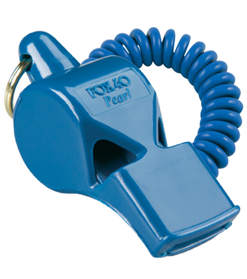 Fox 40 Pearl Lifeguard Whistle with Flex Coil