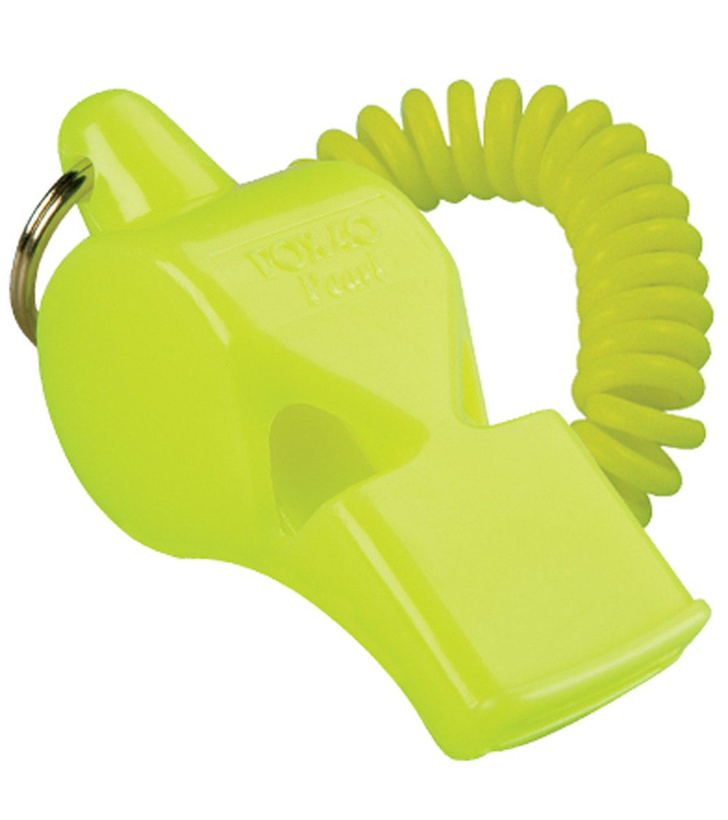 Fox 40 Pearl Lifeguard Whistle with Flex Coil
