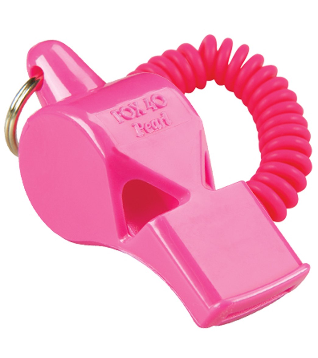 Fox 40 Pearl Lifeguard Whistle with Flex Coil