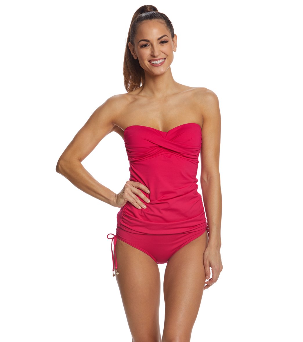 Anne Cole Live In Color Alex Side Tie Adjustable Bikini Bottom