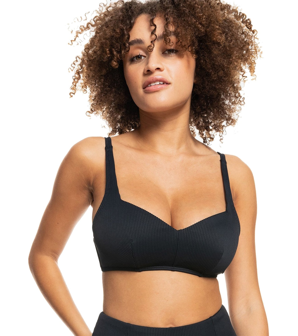 Roxy Women's Rib Roxy Love The Sun Ray Bikini Top