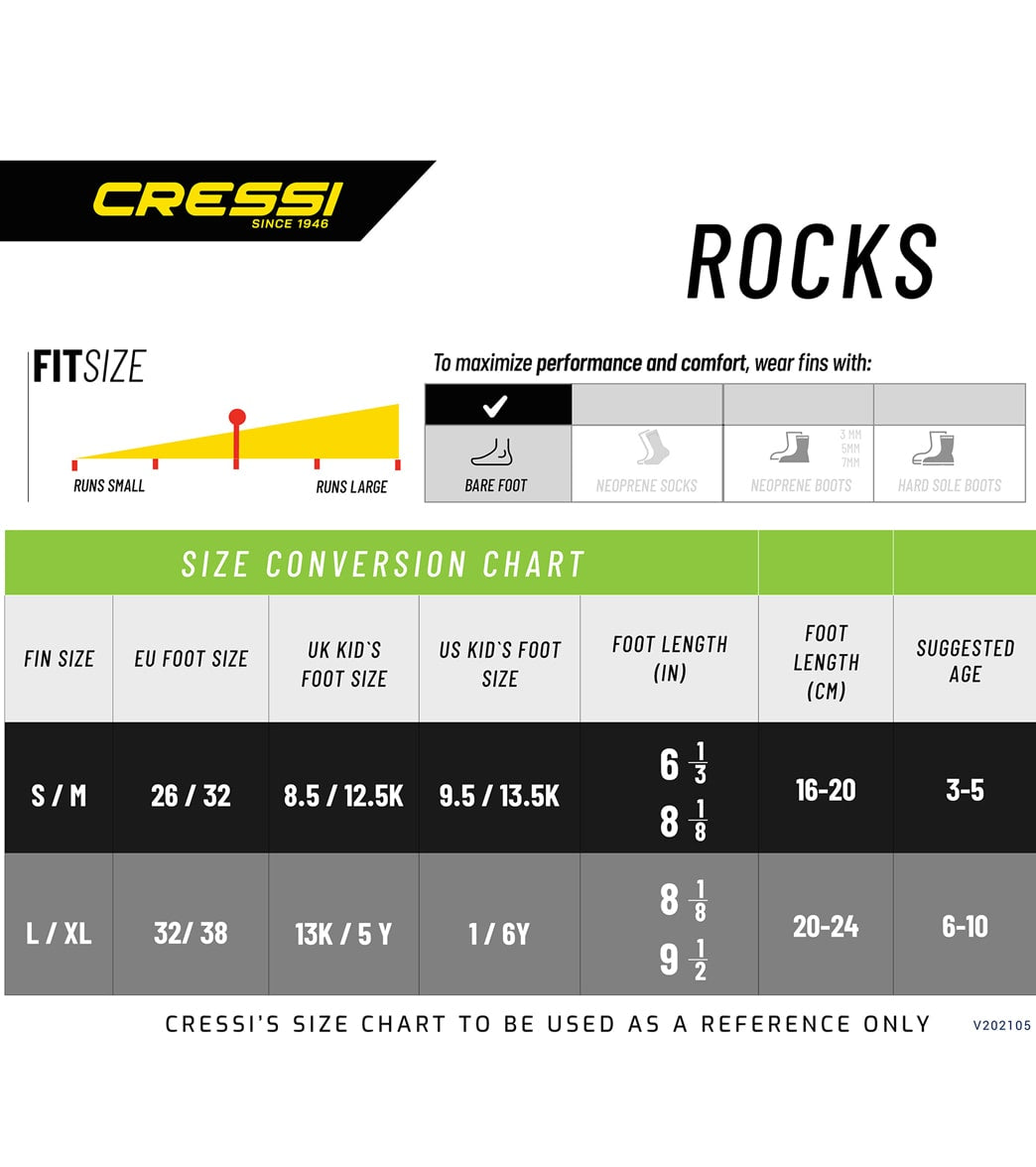 Cressi Kids' Rocks Fins