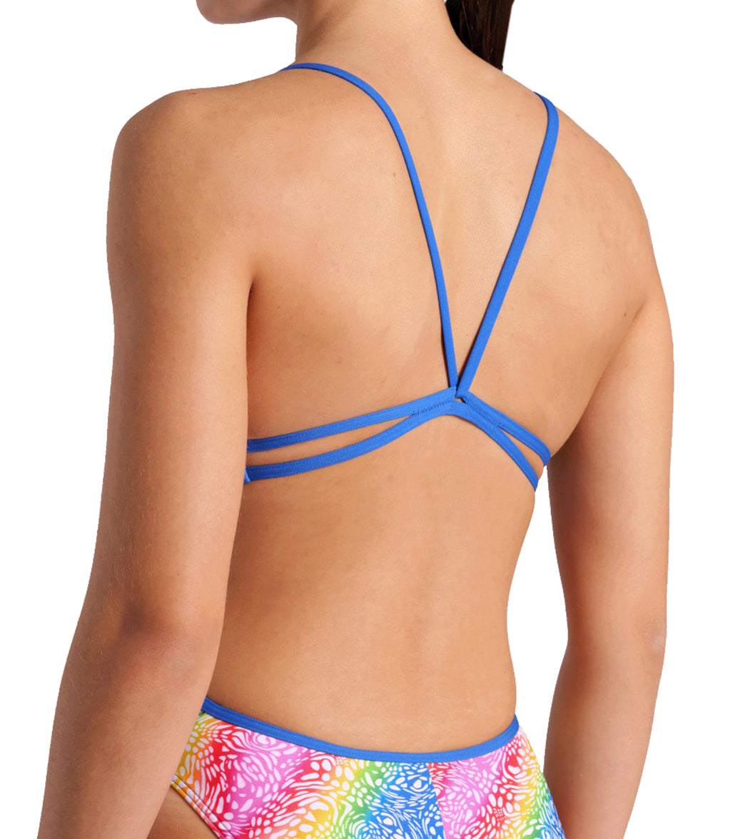 Arena Women's Pride Lace Back One Piece Swimsuit