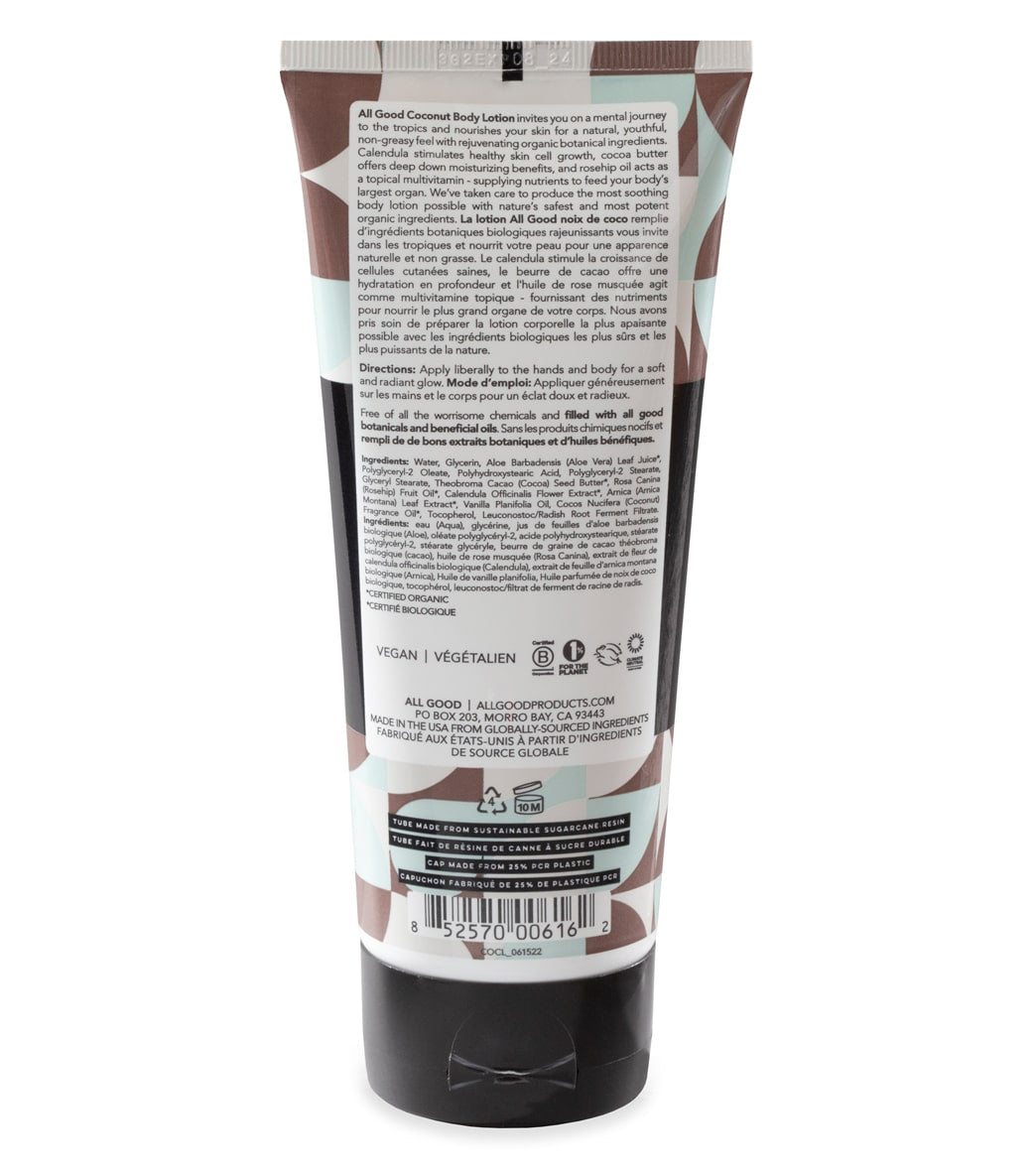 All Good Coconut Body Lotion 6oz