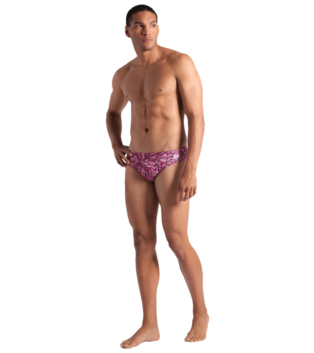 Arena Men's Pink Dahlia Brief Swimsuit