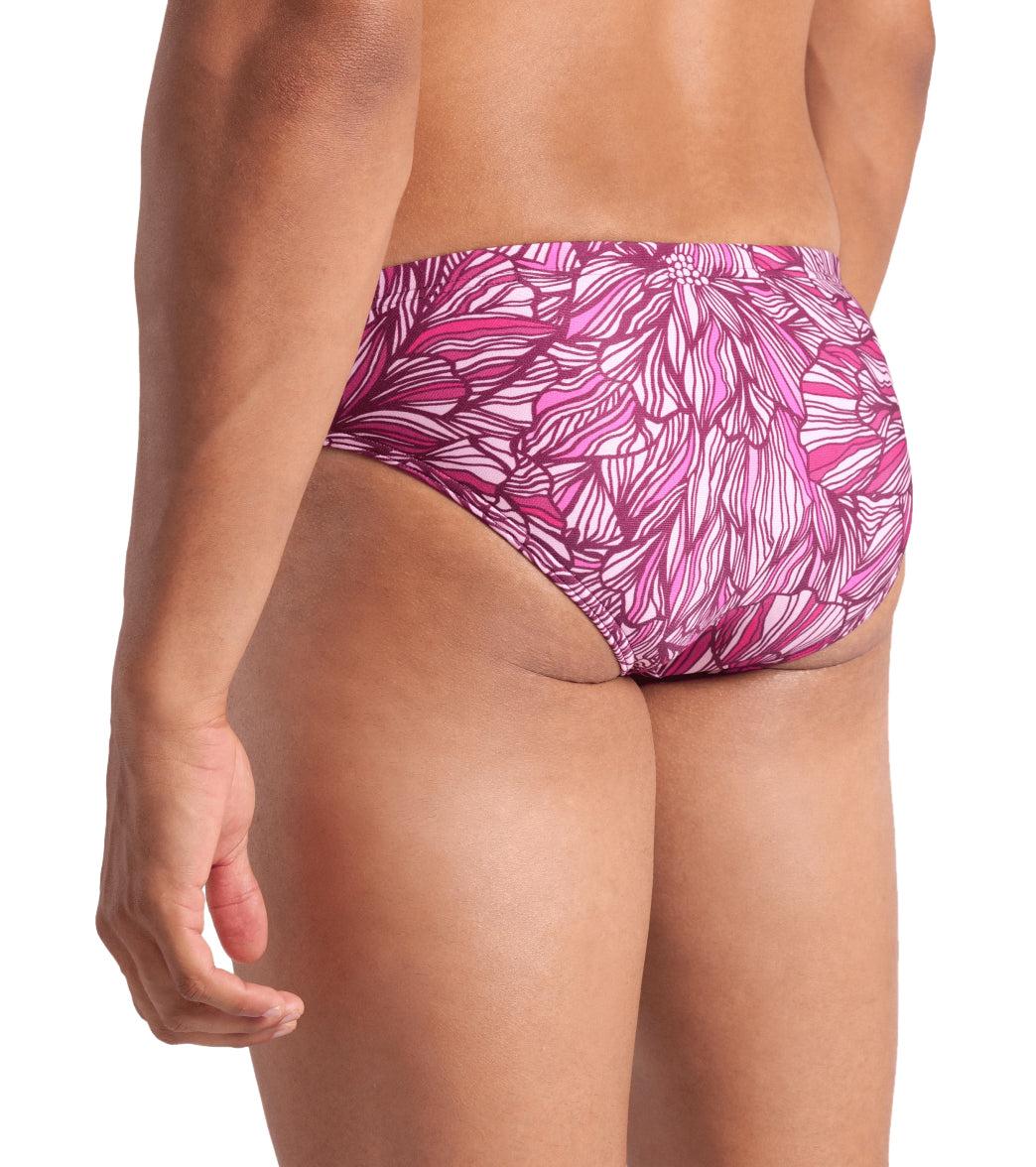 Arena Men's Pink Dahlia Brief Swimsuit