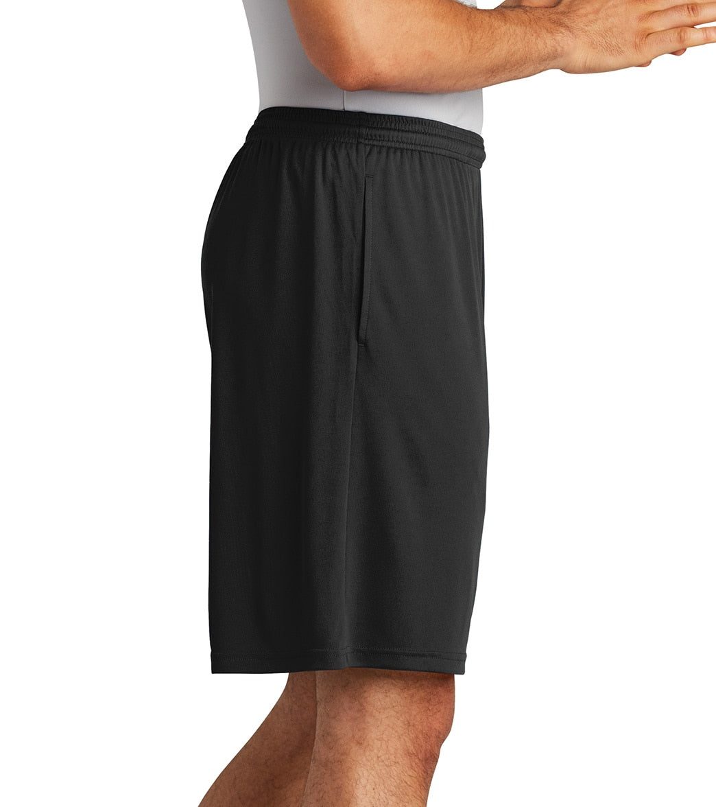 SwimOutlet Men's Sport-Tek® PosiCharge® Competitorâ„?Pocketed Short