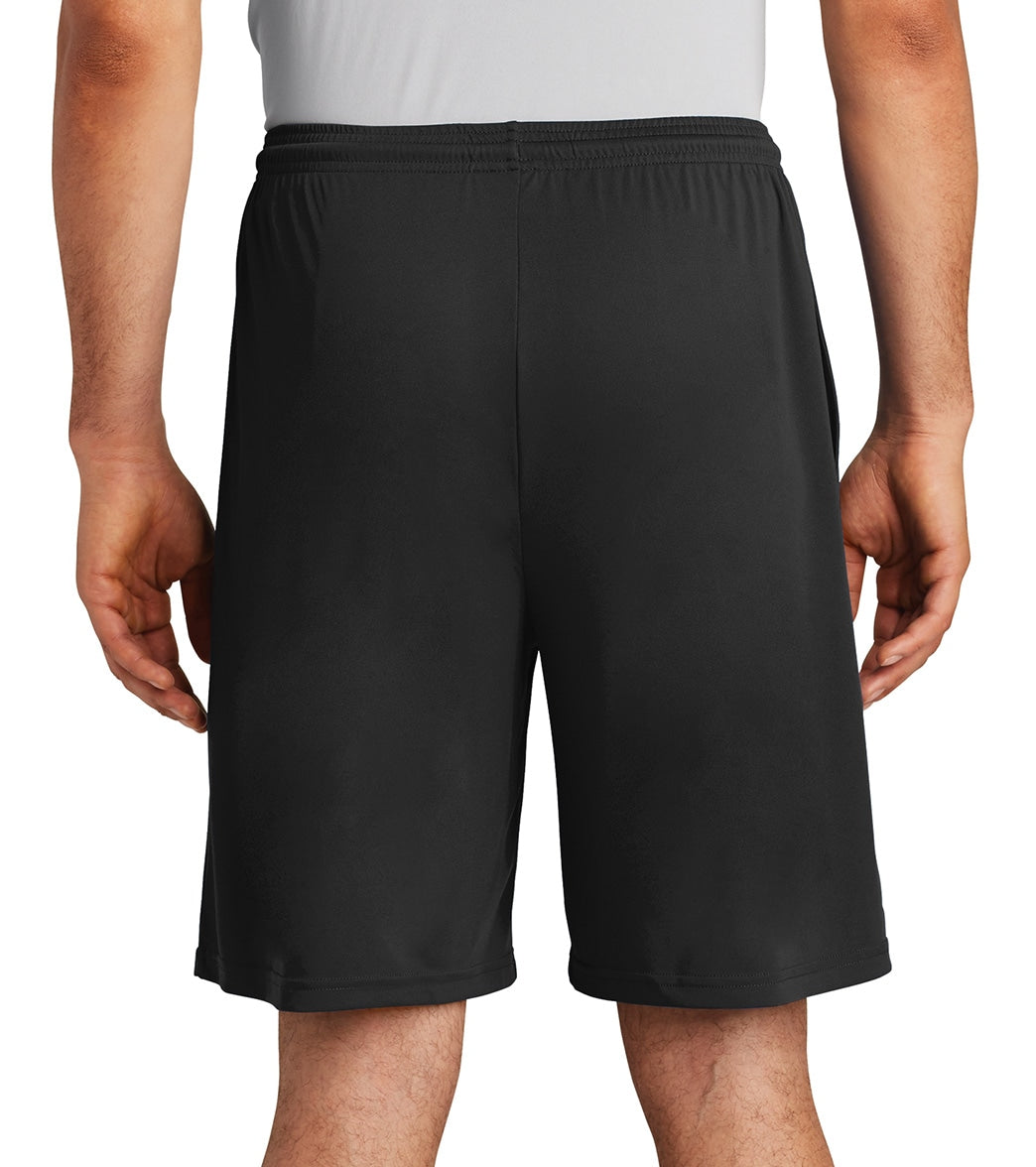 SwimOutlet Men's Sport-Tek® PosiCharge® Competitorâ„?Pocketed Short