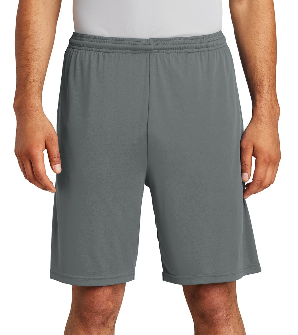 SwimOutlet Men's Sport-Tek® PosiCharge® Competitorâ„?Pocketed Short