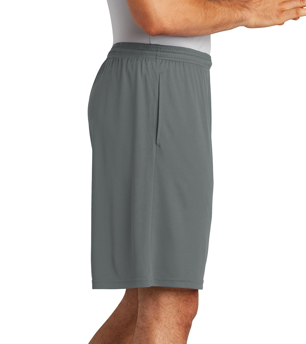 SwimOutlet Men's Sport-Tek® PosiCharge® Competitorâ„?Pocketed Short