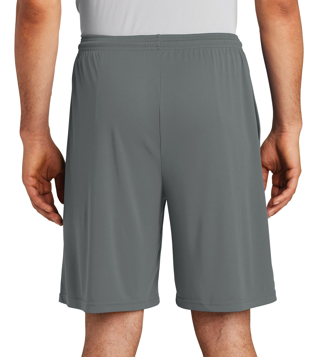 SwimOutlet Men's Sport-Tek® PosiCharge® Competitorâ„?Pocketed Short