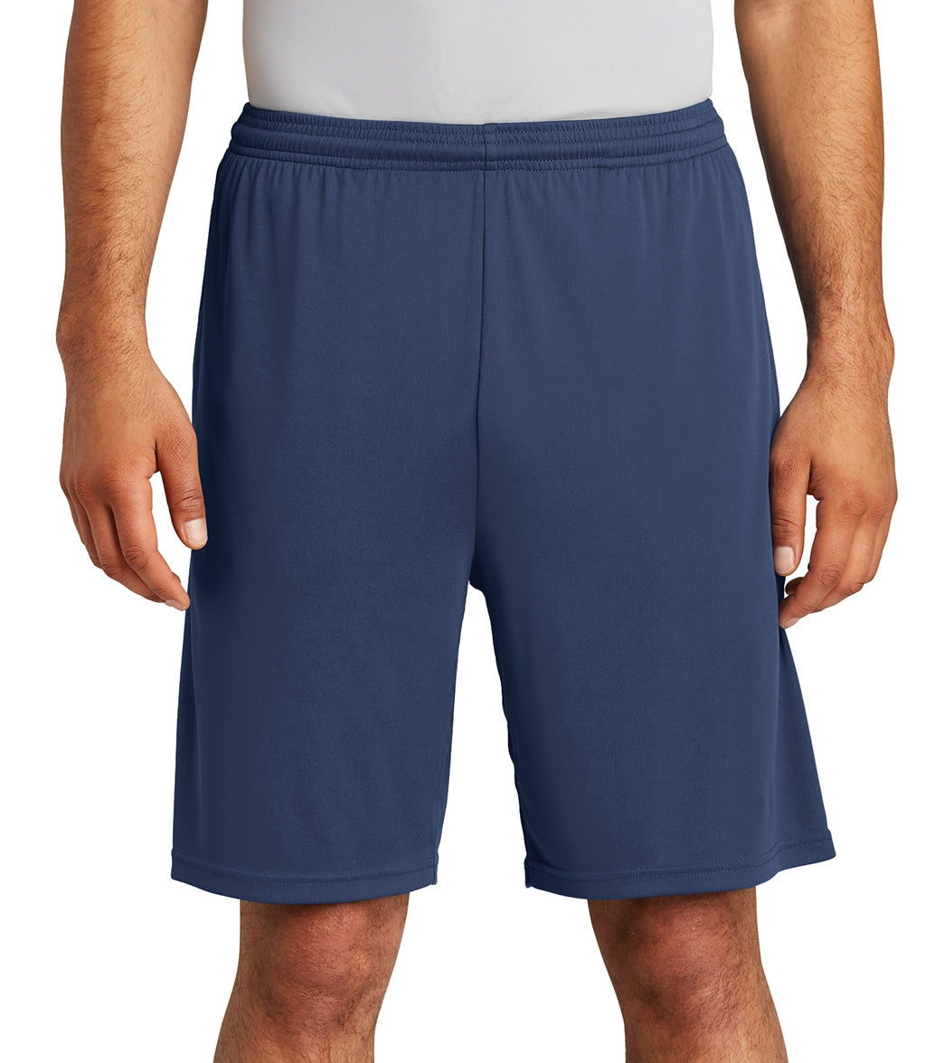 SwimOutlet Men's Sport-Tek® PosiCharge® Competitorâ„?Pocketed Short