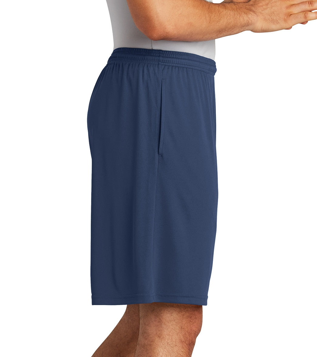 SwimOutlet Men's Sport-Tek® PosiCharge® Competitorâ„?Pocketed Short