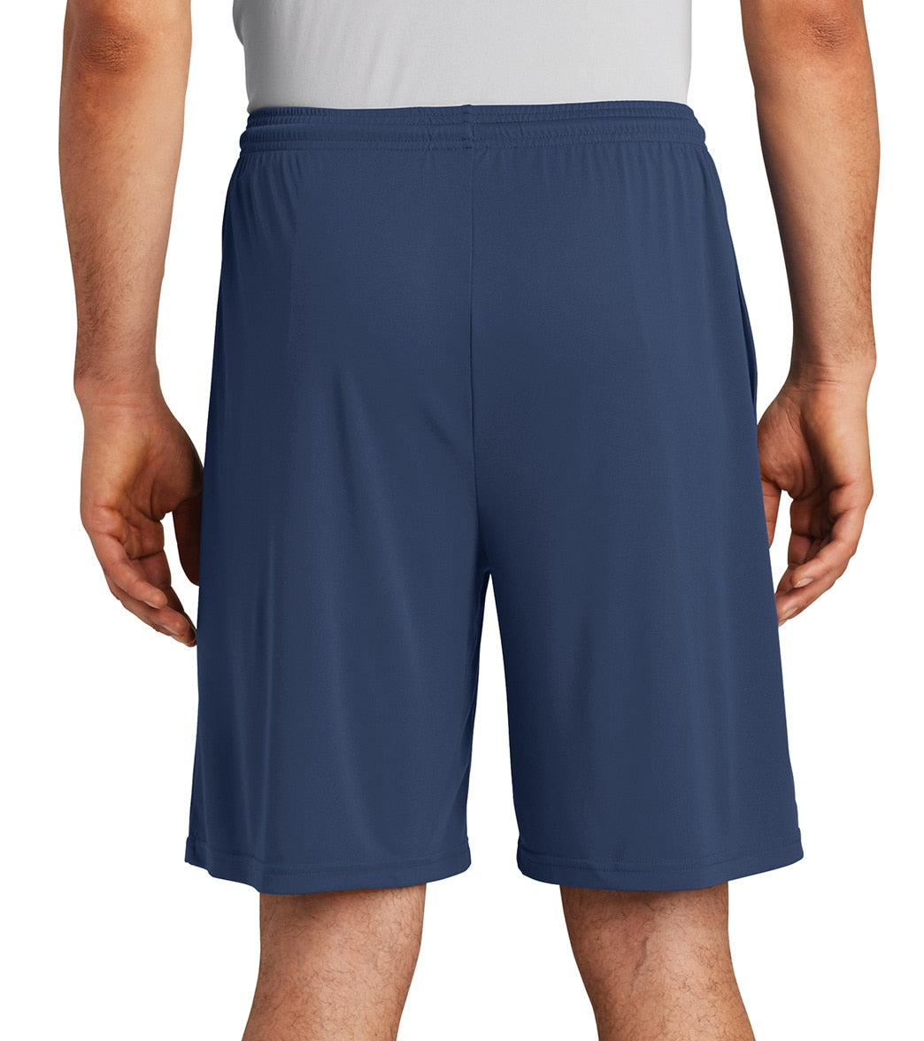 SwimOutlet Men's Sport-Tek® PosiCharge® Competitorâ„?Pocketed Short