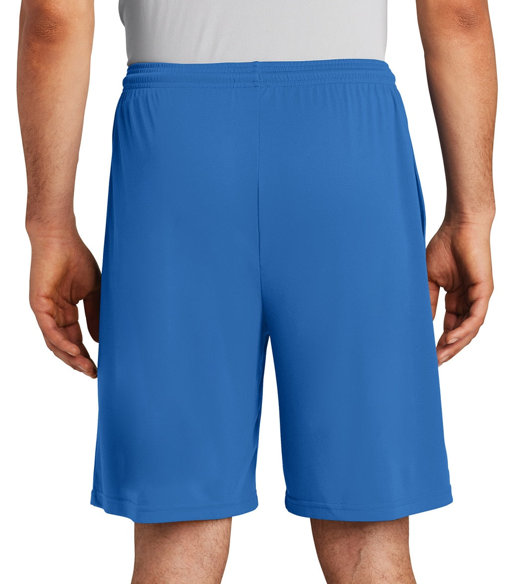 SwimOutlet Men's Sport-Tek® PosiCharge® Competitorâ„?Pocketed Short