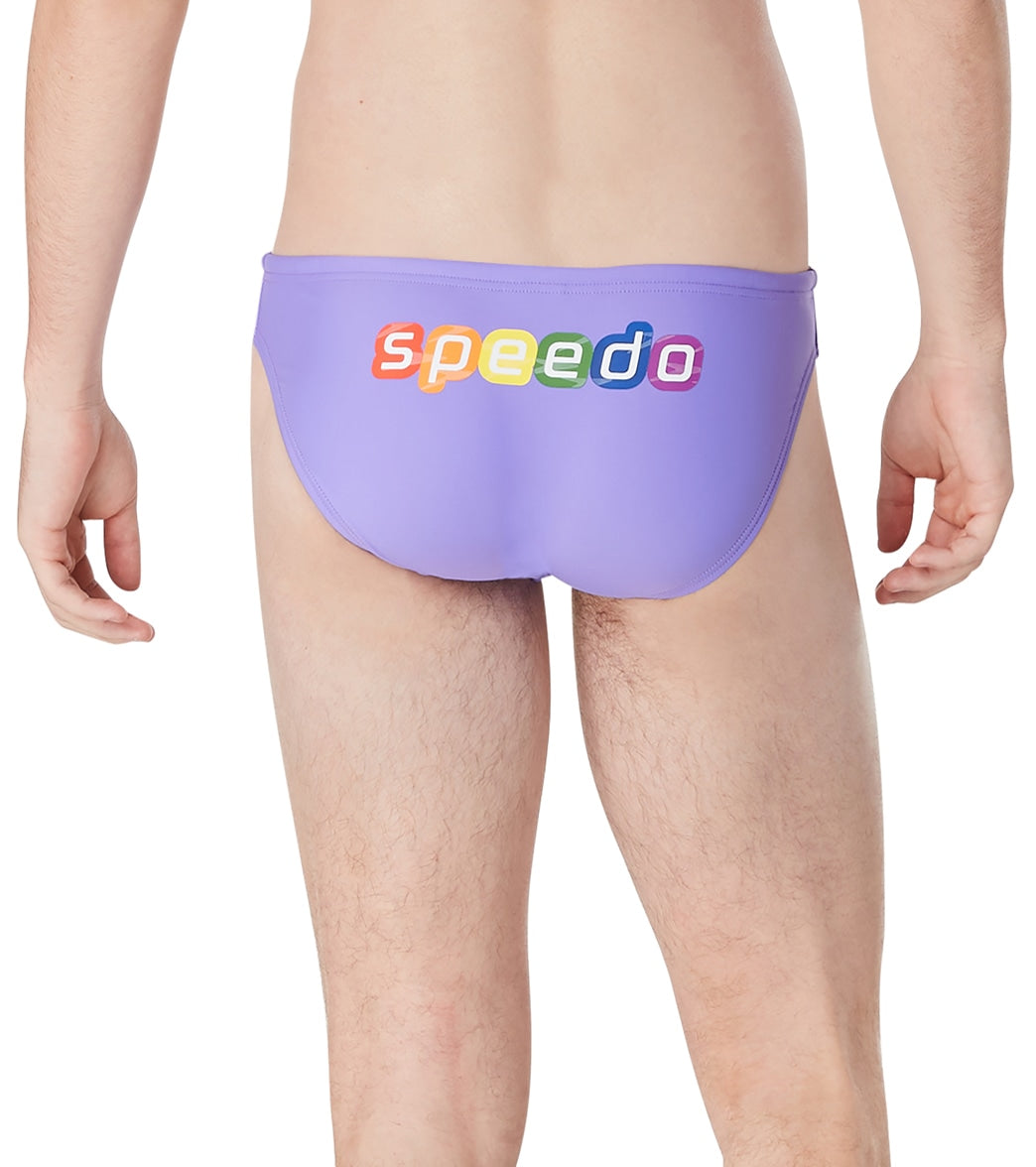 Speedo Pride Men's Solar One Brief Swimsuit