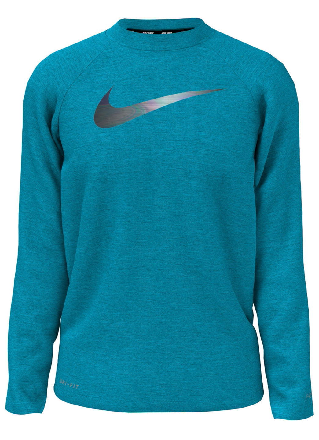 Nike Boys' Heather Long Sleeve Hydroguard (Big Kid)
