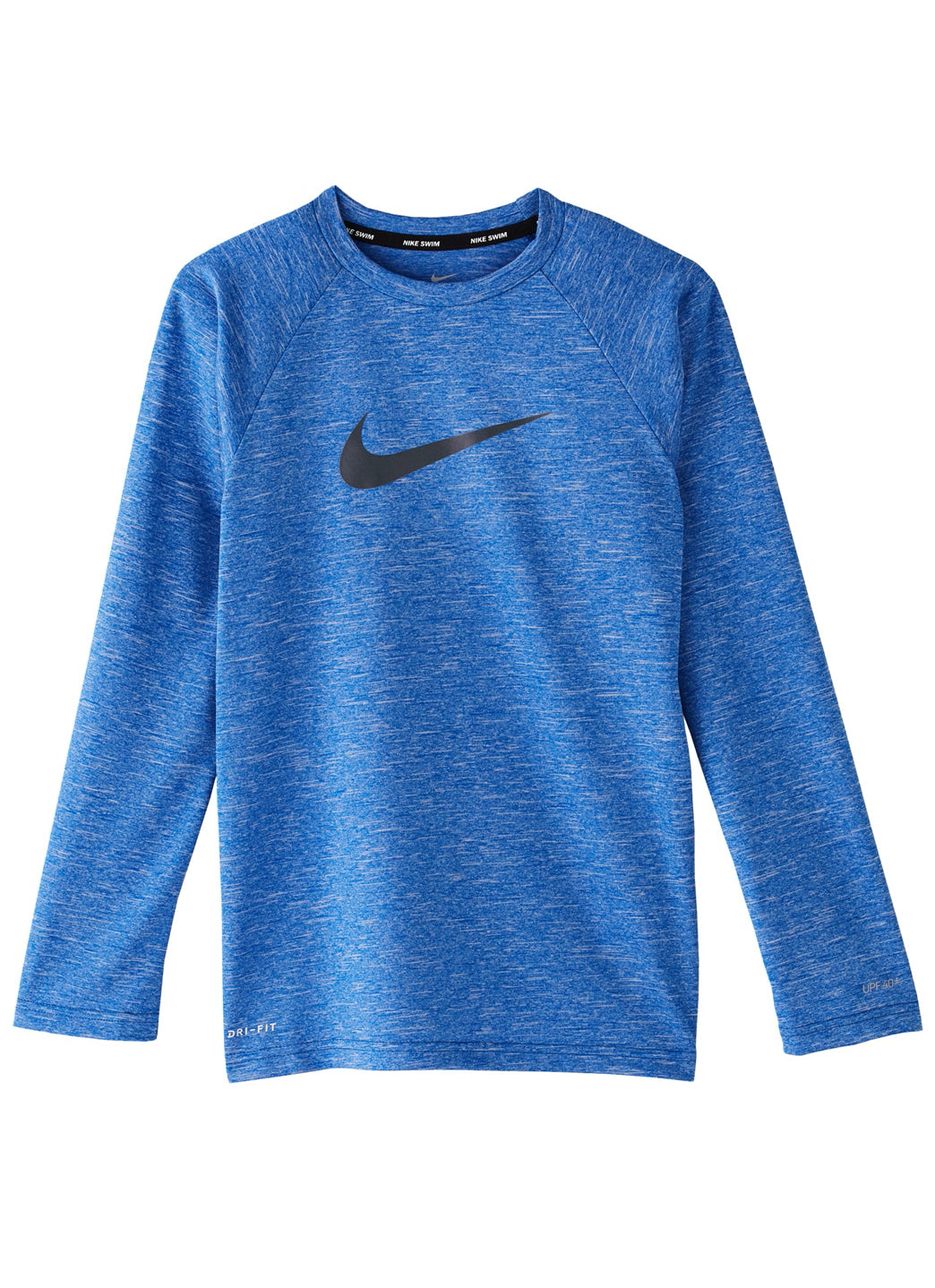 Nike Boys' Heather Long Sleeve Hydroguard (Big Kid)