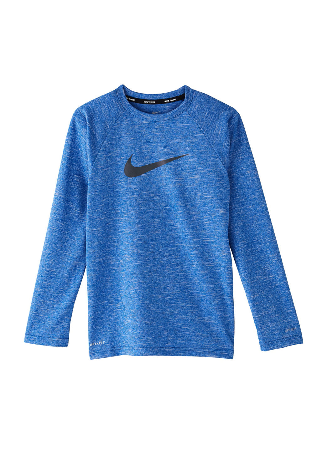Nike Boys' Heather Long Sleeve Hydroguard (Big Kid)