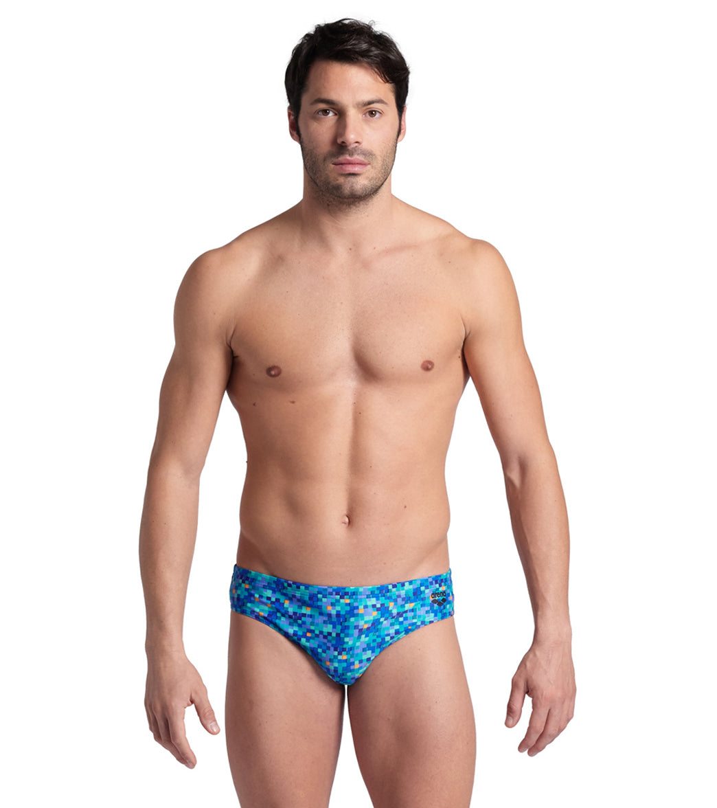 Arena Men's Pooltiles Brief Swimsuit