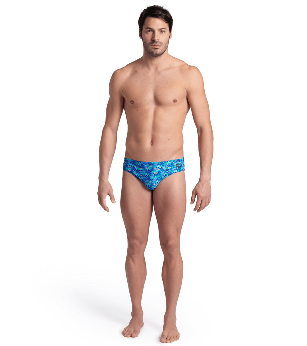 Arena Men's Pooltiles Brief Swimsuit