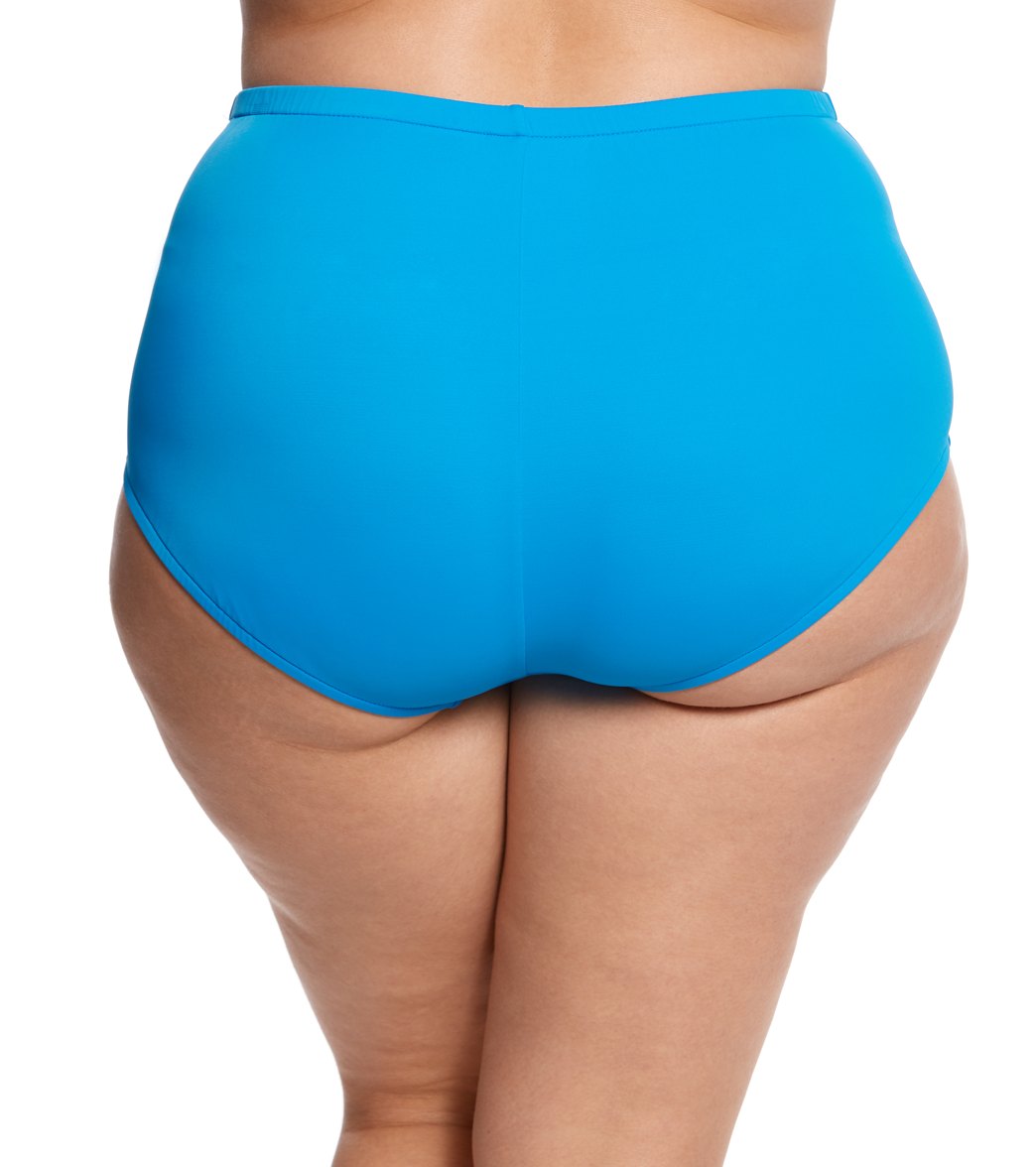 Maxine Plus Size Solids Full Bikini Bottom