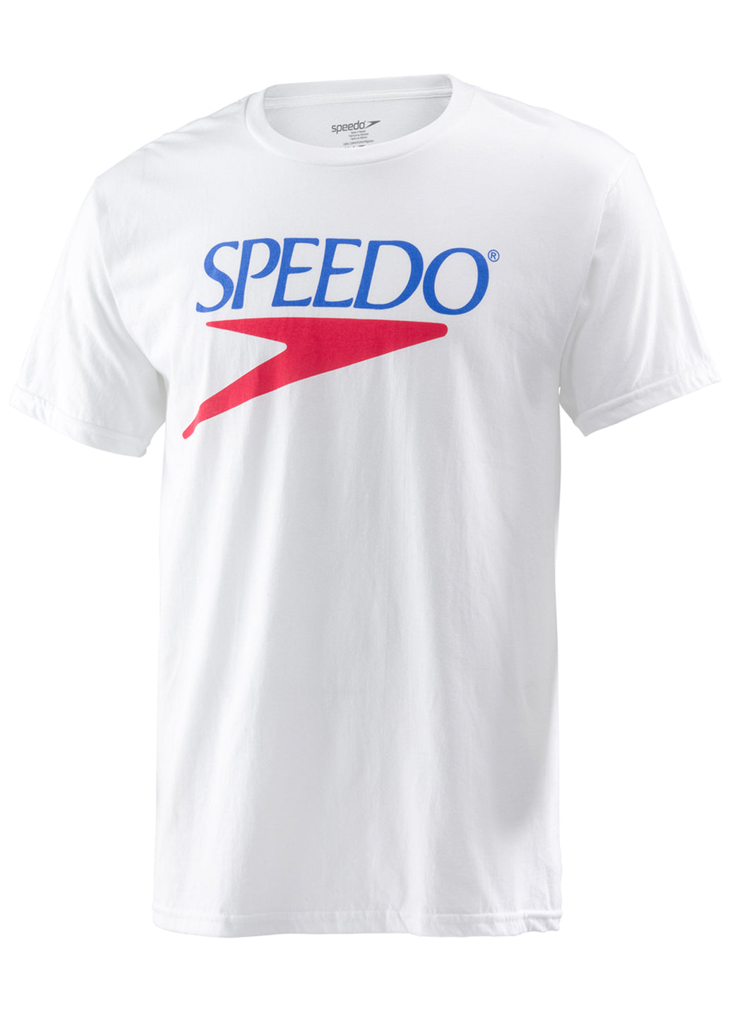 Speedo Unisex Vintage Logo Short Sleeve Crew Tee