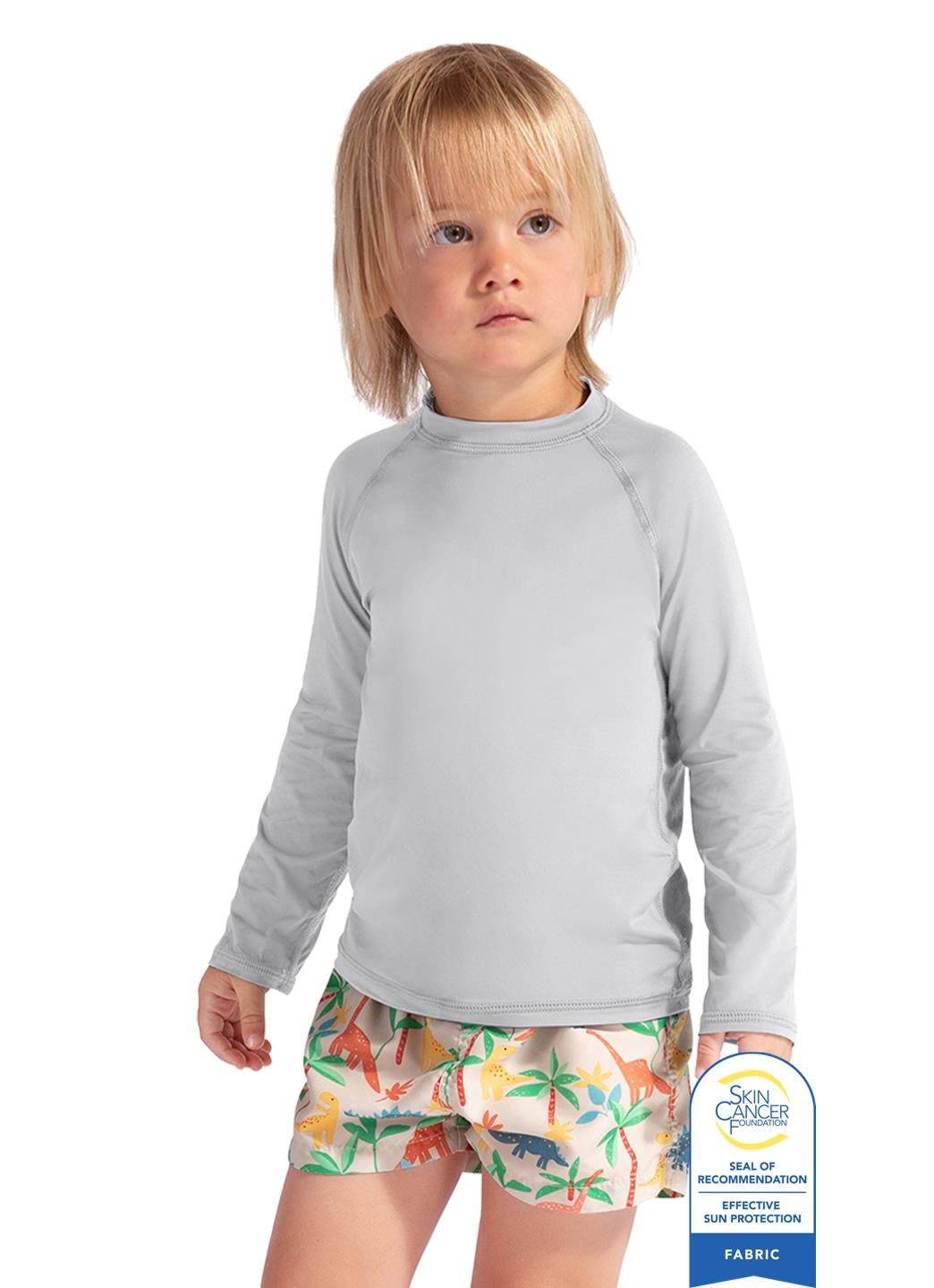 Bloq UV Youth Crew Neck Long Sleeve UPF 50 Swim Shirt