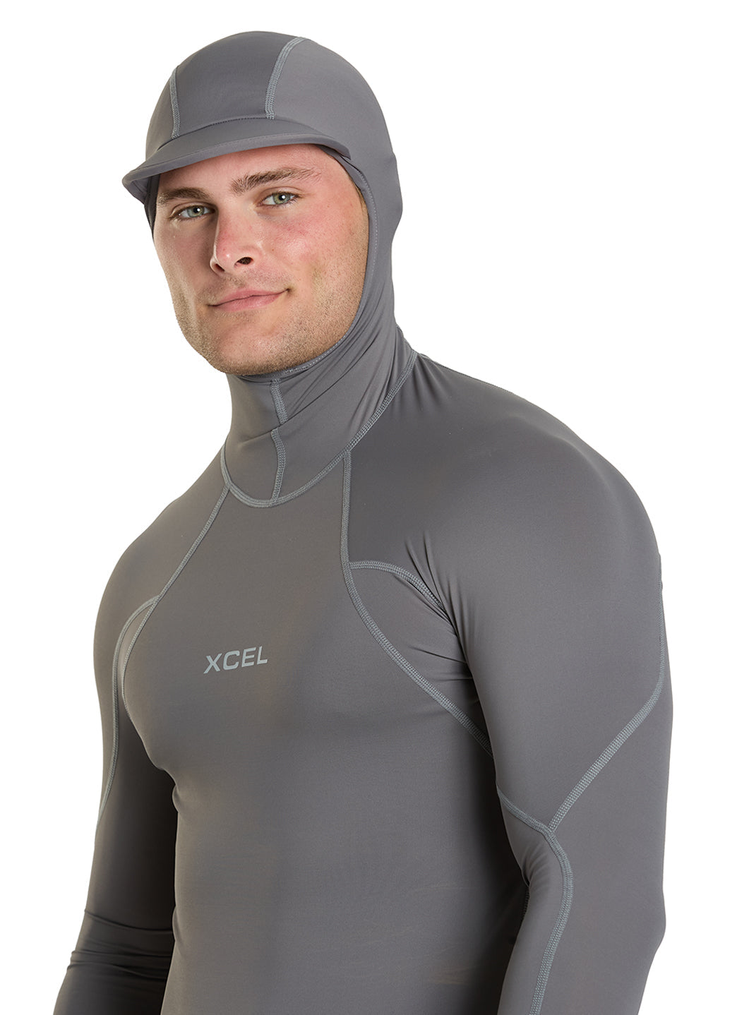 Xcel Men's Drylock Hydrophobic Long Sleeve Hoodie
