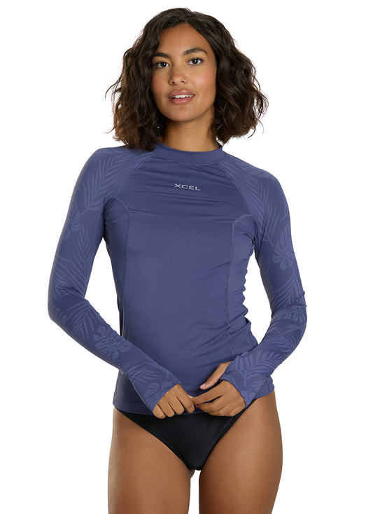 Xcel Women's Premium Stretch Performance Fit Long Sleeve UV