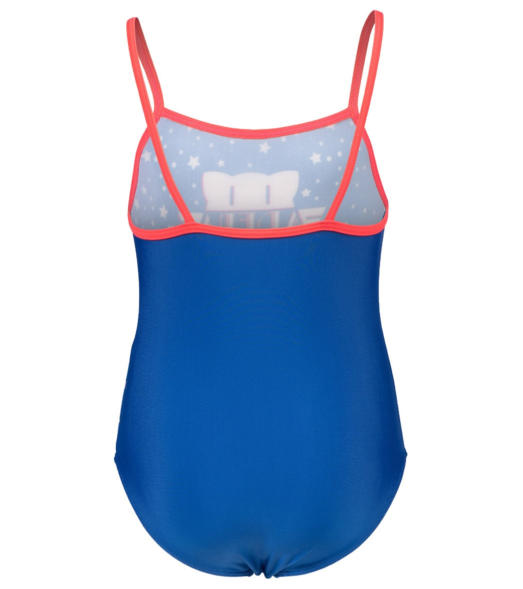 Arena Girls' Arena Friends U Back One Piece Swimsuit (Toddler, Little Kid)