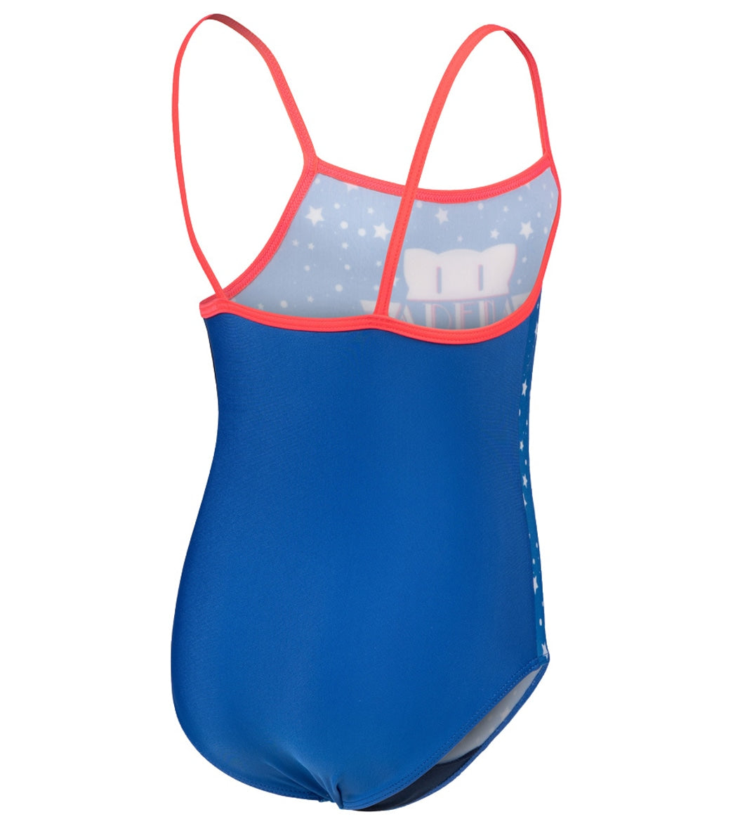 Arena Girls' Arena Friends U Back One Piece Swimsuit (Toddler, Little Kid)
