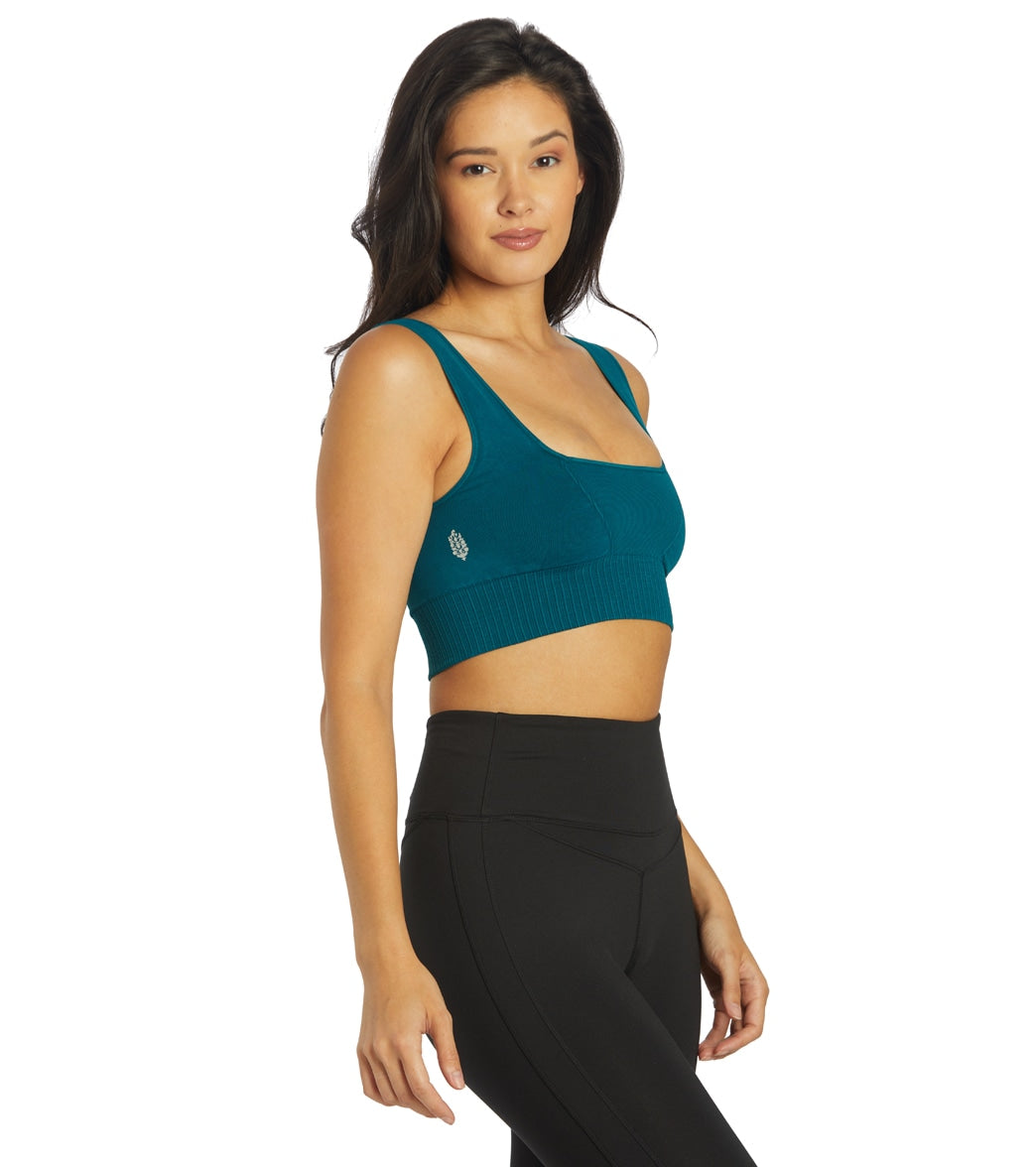 Free People Good Karma Square Neck Sports Bra